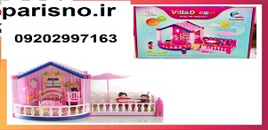 ویلای عروسکی 58 قطعه لگویی ( دارای اکسسوری کامل ) ویلا دریم